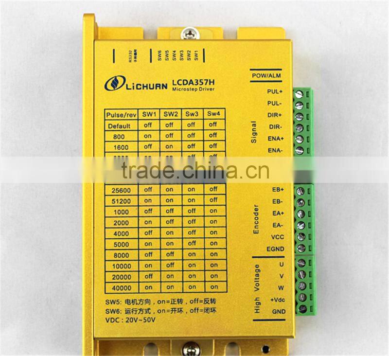 24v 2NM 3.5A 3PH NEMA23 57mm close loop stepper motor driver kit