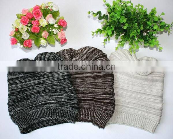 Sales Men Women Knit Baggy Beanie Winter Hat Ski Slouchy Chic Cap Fashion Camo