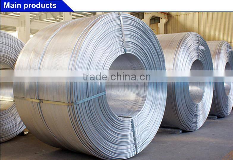 EC Grade Professional Bare 9.5mm Aluminium Wire Rod for Cable with Hot Sale in China