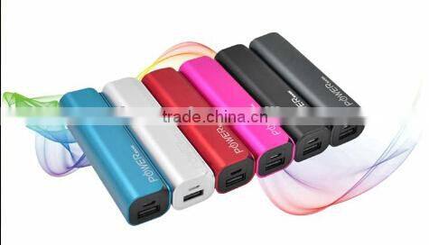 Newest promotional gift slim size 2600mah power bank charger 2000mah, 2200mAh with OEM service