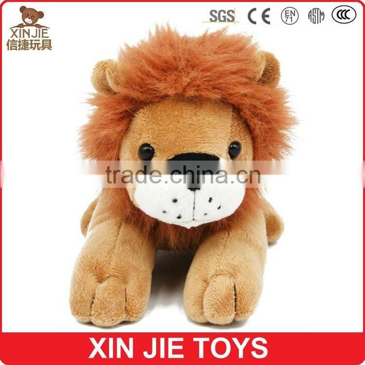 custom plush lion toy good quality plush toy factory