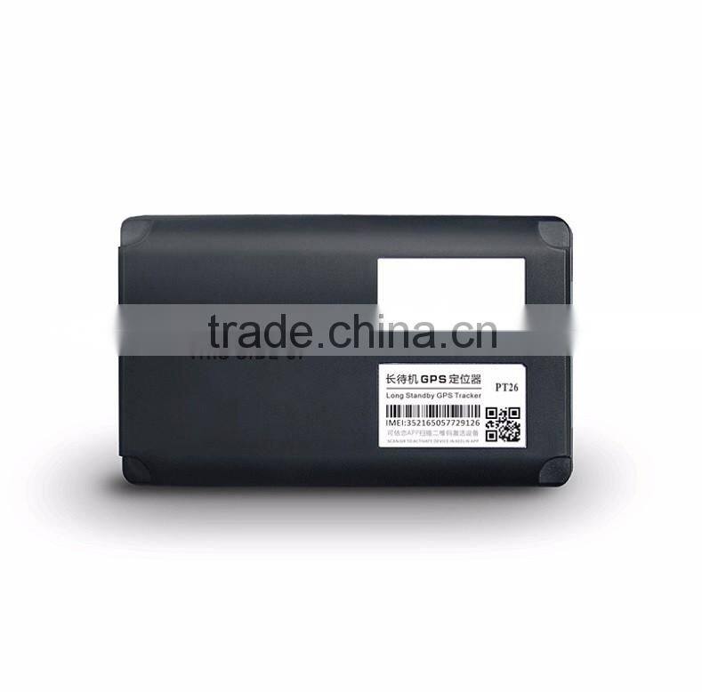 PT26 New Magnetic GPS Tracker, Magnetic gps tracking devices With Super Long Standby Time/30 day(Rechargeable) for automobiles