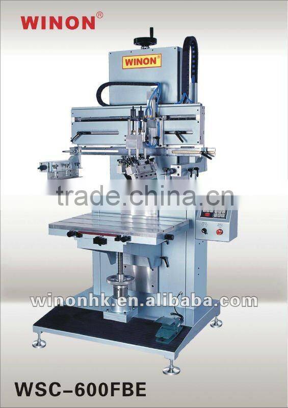 WSC-600FBE WINON Flat Screen Printing Machine for Large Printing Products
