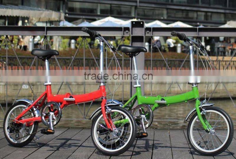 2016 16 inch mini cheap price bicycle fold/folding bike/bicycle folding (FD-16002)
