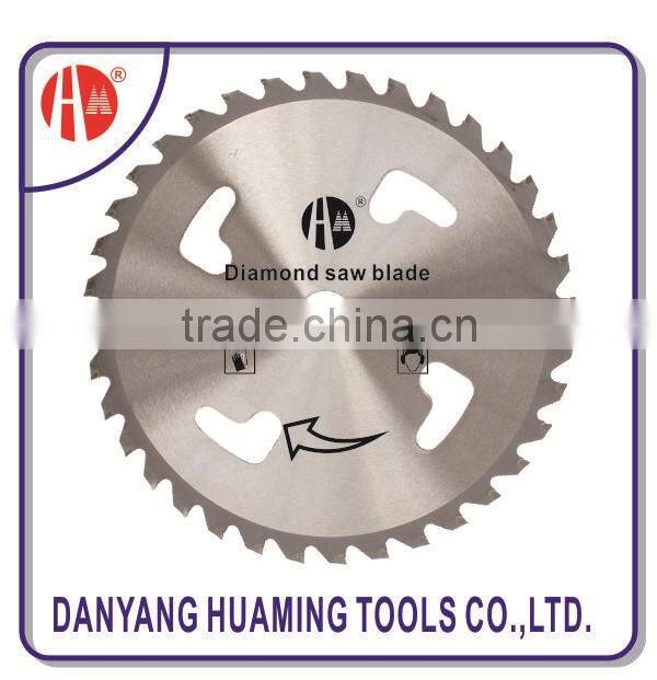 diamond disc on wood/tct saw blade for wood
