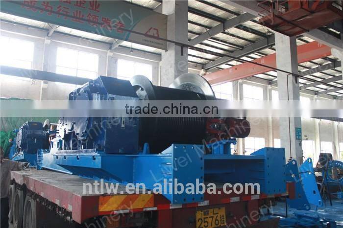 new design 130KN low speed electric winch for sale
