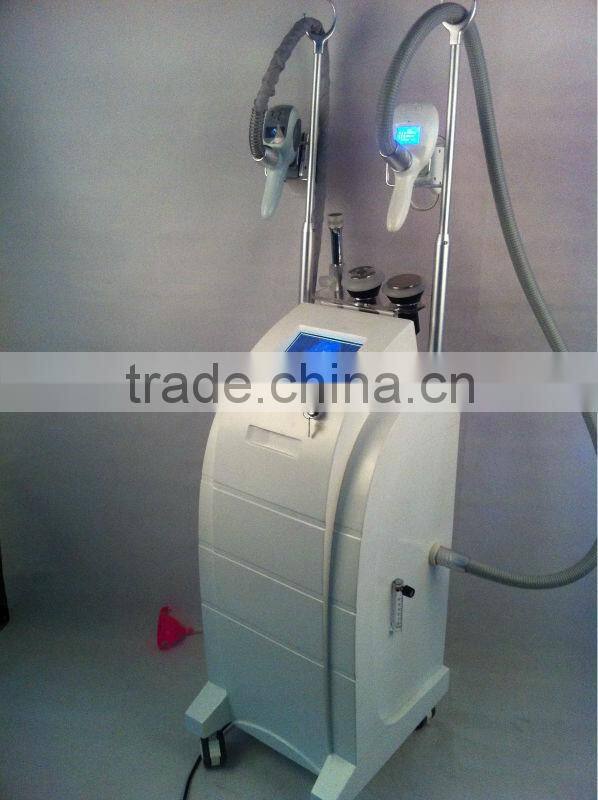 Fat freezing cryo cooler cryo liposuction cryo slimming machine with RF