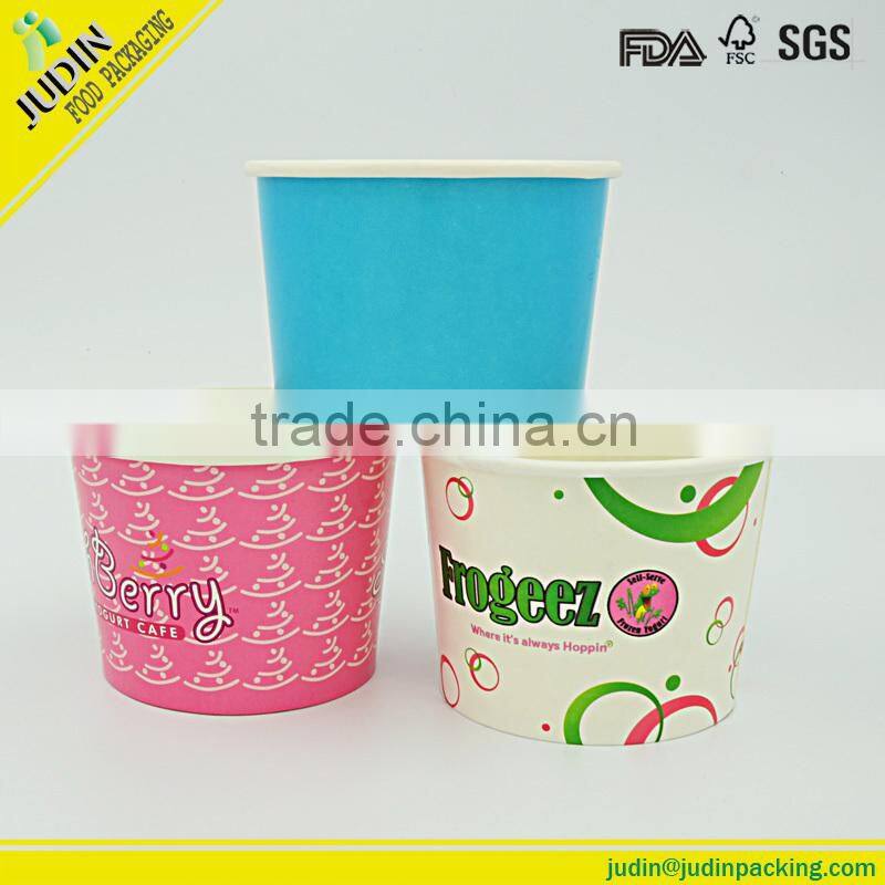 printed ice cream paper cup