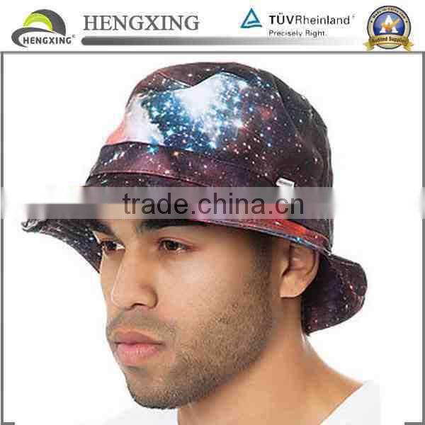 printing starry sky designer bucket hats