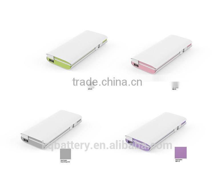 built in cable power bank ,10000 mah power bank