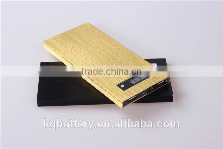 Luxury Gold Universal Laptop Power Bank 8000mAh