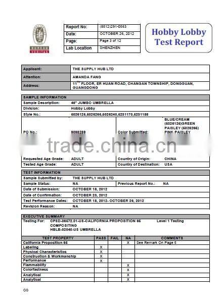 China Manufacturer 23 inch Orange Straight Printed Umbrella with Wooden Handle