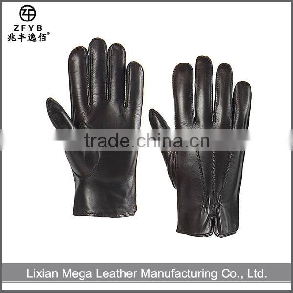 Wholesale Low Price High Quality leather gloves for men