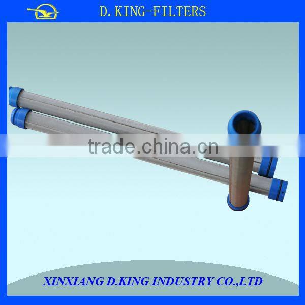 sintered metal fibres candle filter element