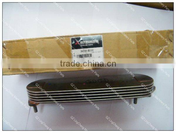Genuine MITSUBISHI 34239-02101 Oil Cooler Element for D04FR engine for SK130-8/140-8 excavator
