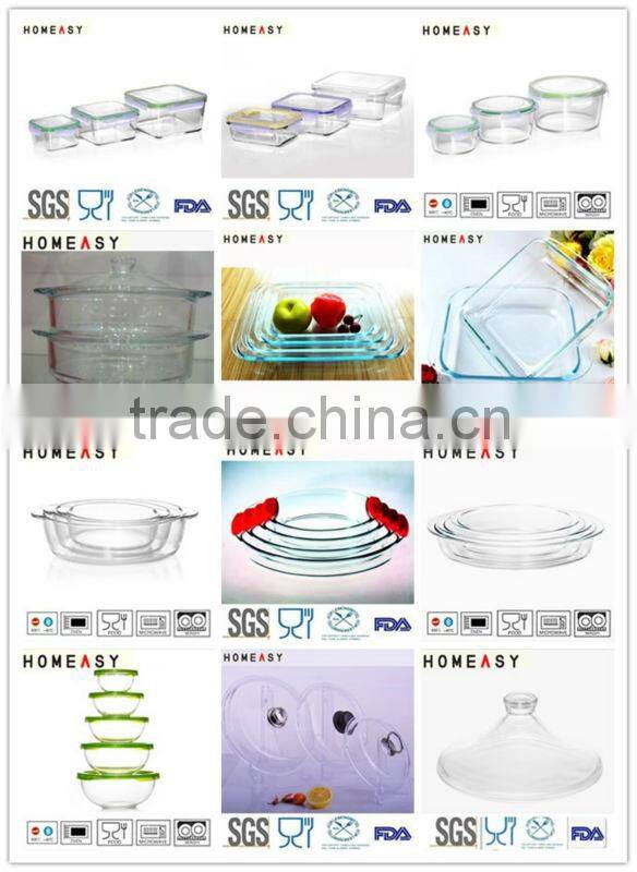 wholesale new homeasy pyrex glass large food steamer for cooking