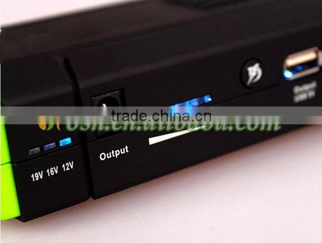 Unique in style- 12V 13600mAh Mini Jump Starter lithium ion rechargeable battery for car with good BMS,200A-400A current