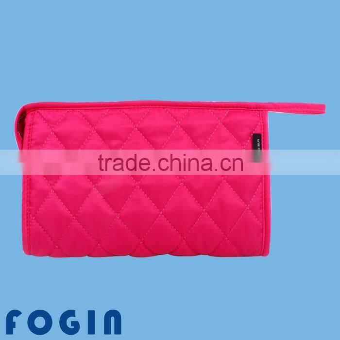 Rose color cosmetic bag,make up bag