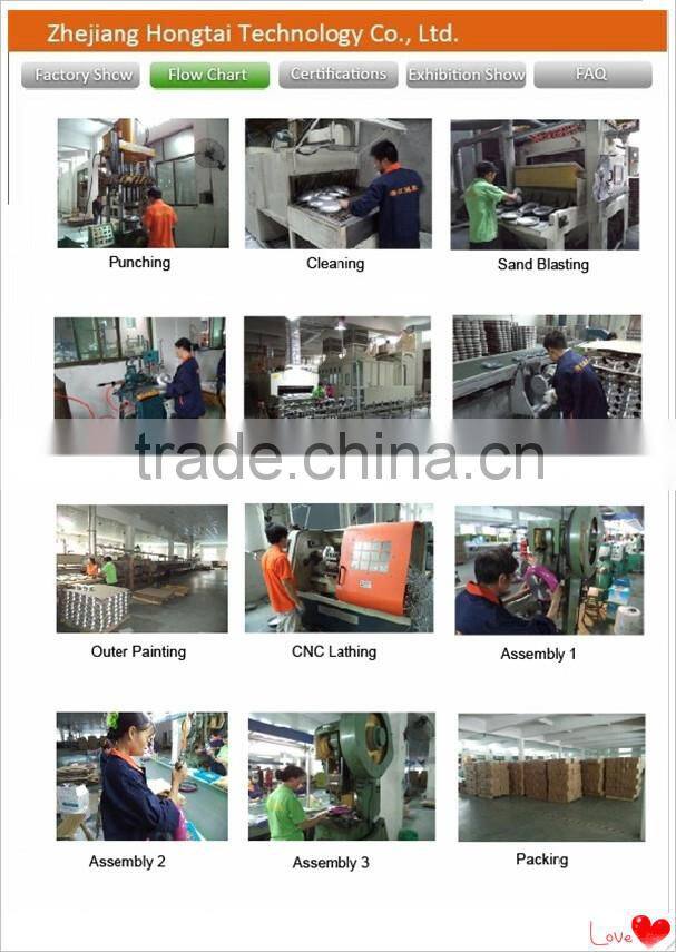 Aluminum ceramic pot with metalic painting