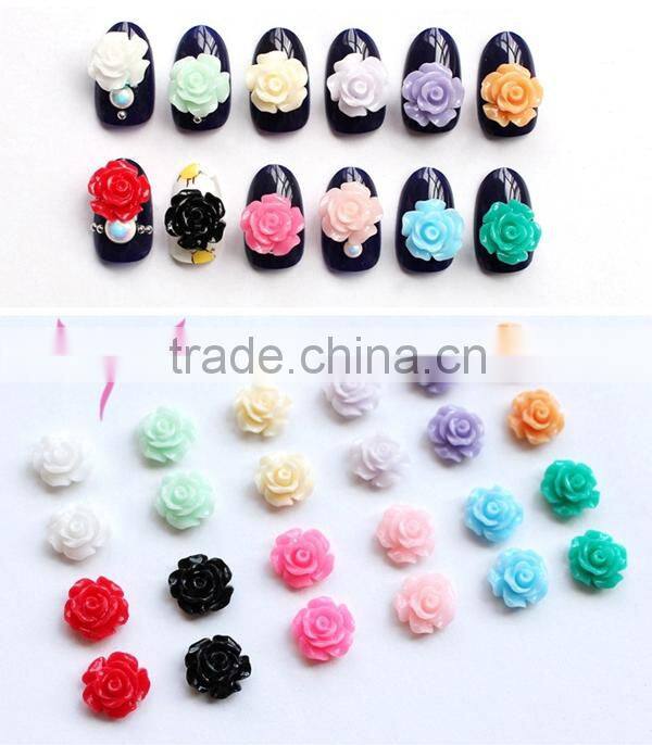 2015 beatuy rose flower design decoration for nail art