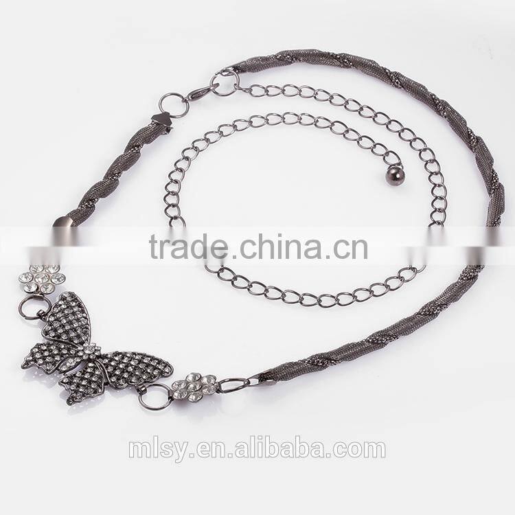 Decorative hanging chain piercing jewelry belly chains decoration light chain