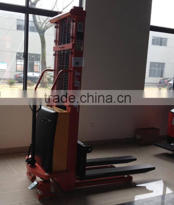 1000kg,3000mm,Semi electric stacker SPN1030