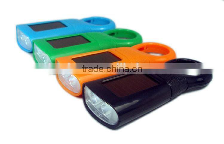 Customized Advertising business gifts, Solar Rechargeable Mini Flashlight