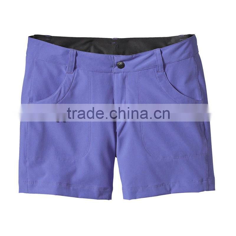 2016 Wholesale New Style Shorts Lightweight Polyester/spandex Woman Shorts For Hiking