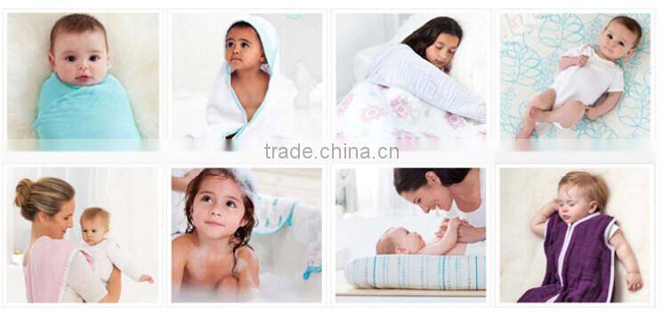 100% Cotton Cute Baby Swaddle Soft Newborn Baby Muslin Blanket, Sweet Trees