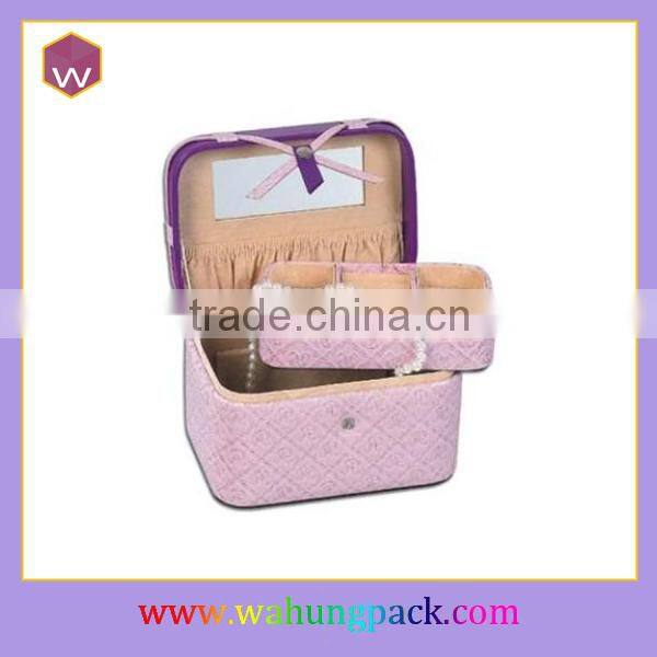 popular handmade faux leather jewellery package wholesale