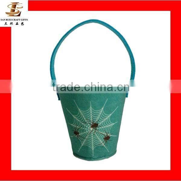 Promotional item Easter party felt decoration easter fancy basket