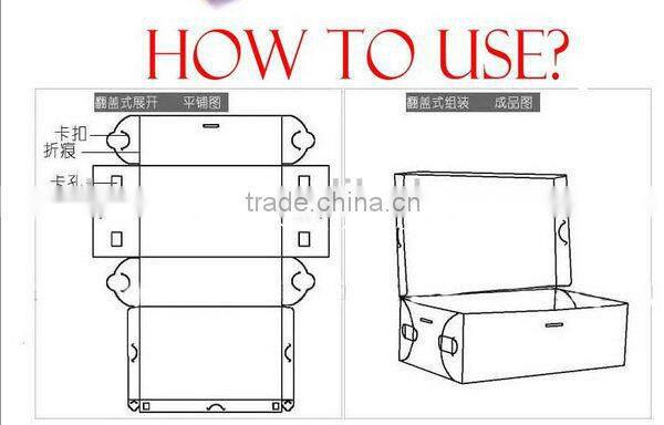 Mini shipping shoe box for online shop for packing