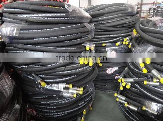 China supplier SAE100R2AT standard high pressure hydraulic air hose pipe