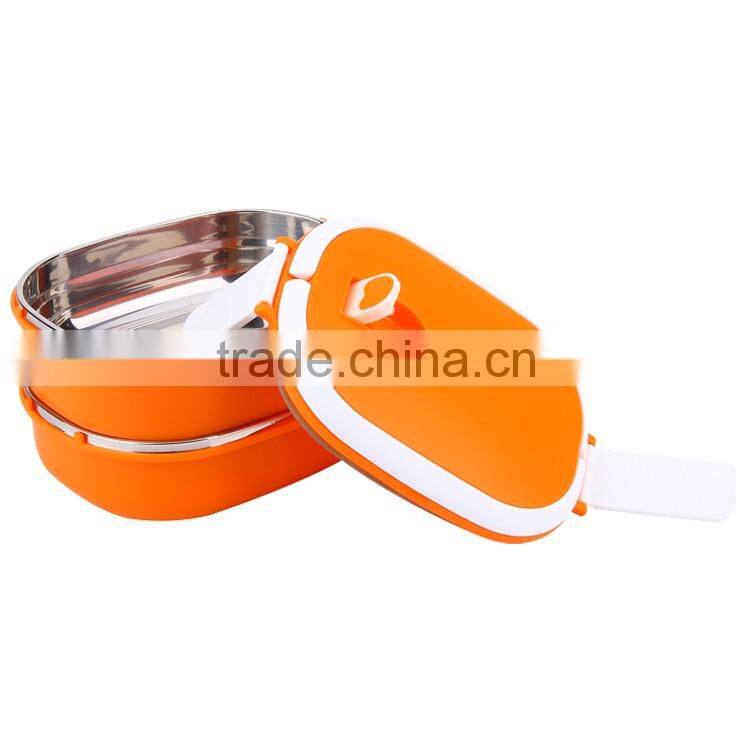 Two layers stainless steel thermal lunch box