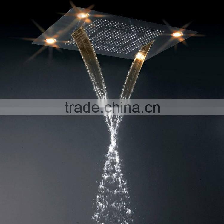 high quality polish finish brass chrome 2 inches body shower head shower water jet