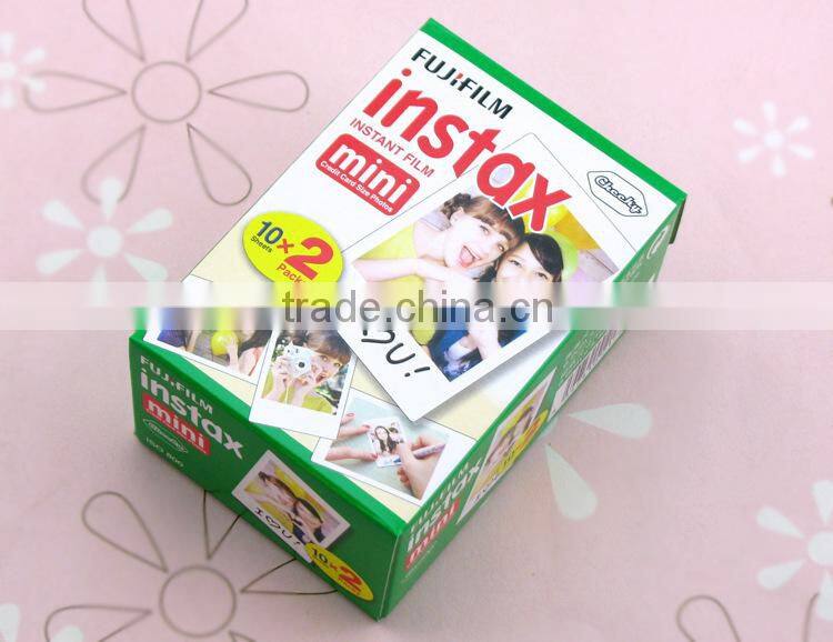 Fujifilm Instax Mini Film Instant Twin Pack White Film for Mini 7s / 8 / 25 / 50s / 90 Camera