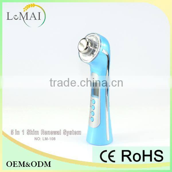 high frequency ultrasonic galvanic facial massager as seen on tv