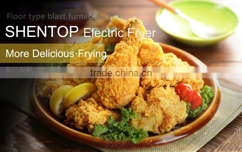 Shentop electric industrial fryer machine desktop chicken fryer use henny penny pressure fryer DZ16L