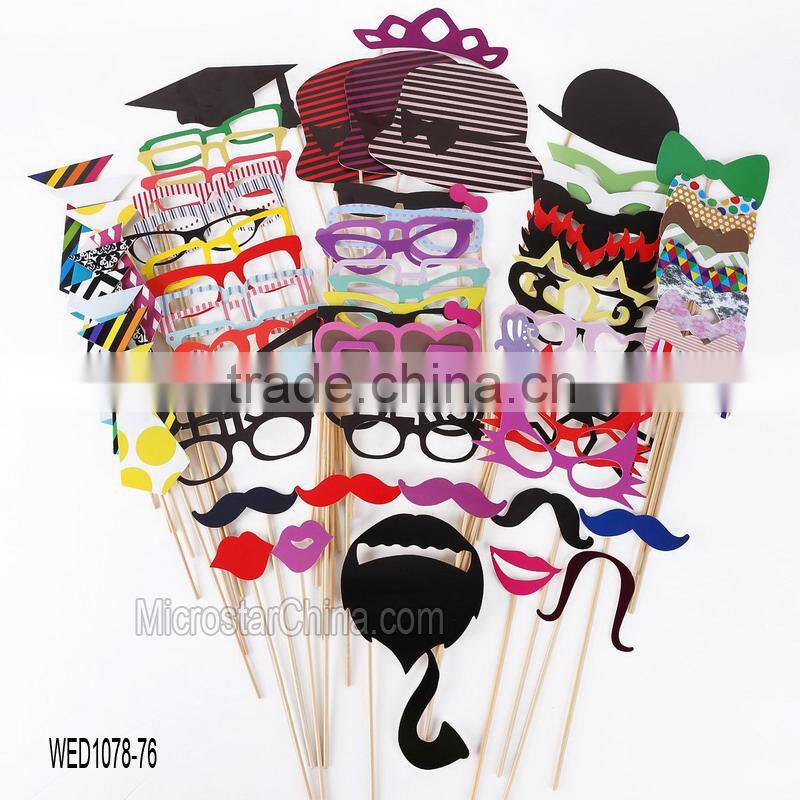 Hen party photo booth props games accessories favors DIY