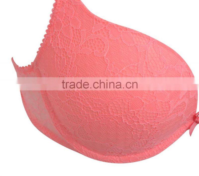 Sexy Lace Push up Bra and Panty New Design Ladies Lingerie