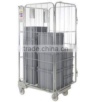 Push Mesh box for pet preforms storage cage