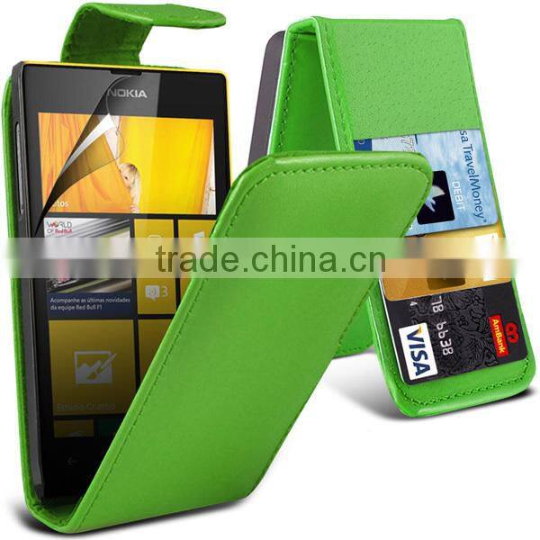 Wholesale Soft Protective Cover Smart Phone PU Case for Nokia Lumia 520 525