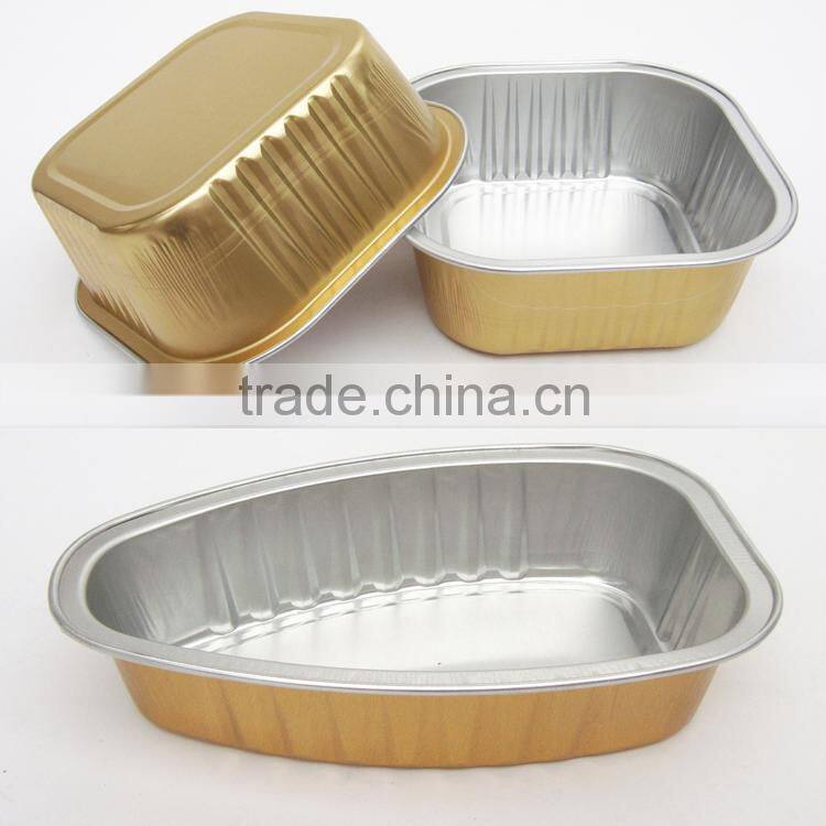 aluminum foil christmas pudding cup with lid in guangzhou