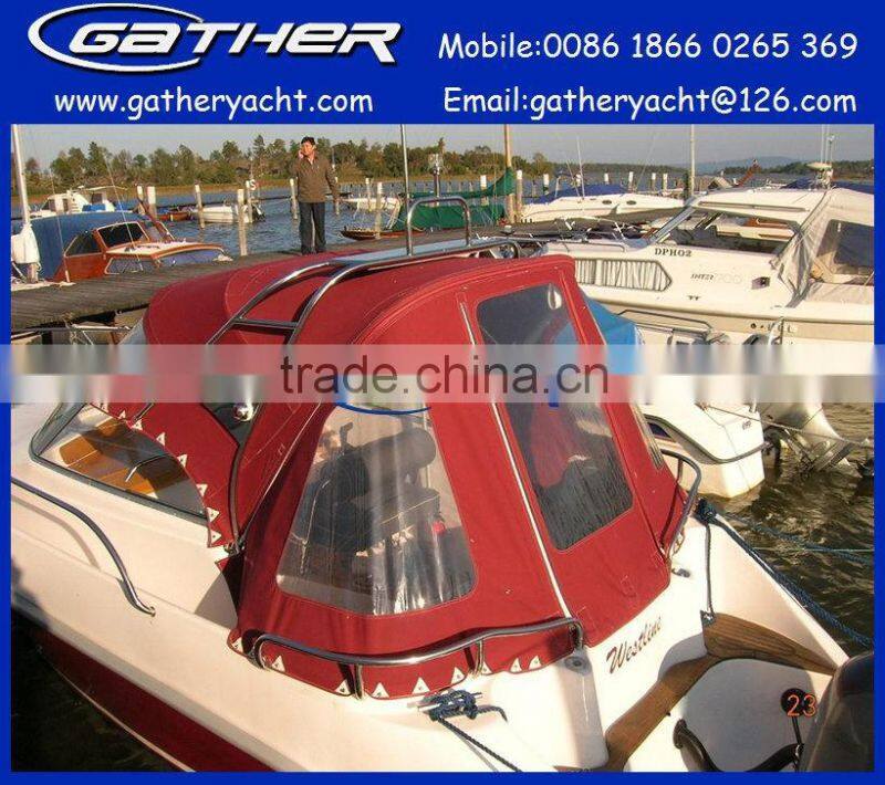hot sale 7m walkaround fishing cabin boat