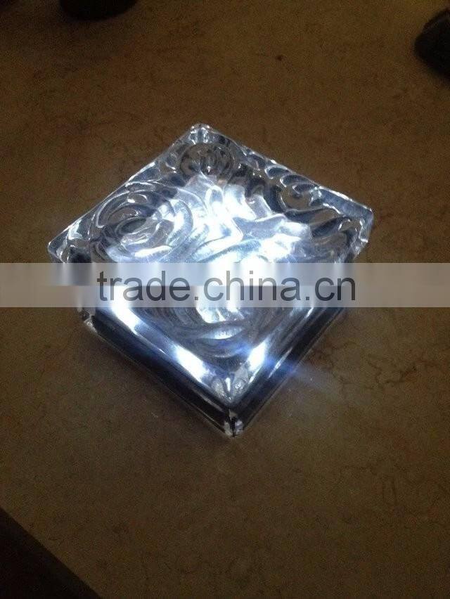 outdoor home garden led paver light / solar led dance floor light