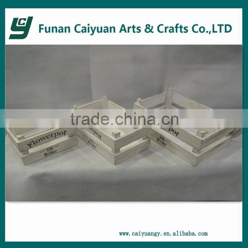 Partition and hot sell wooden wine box