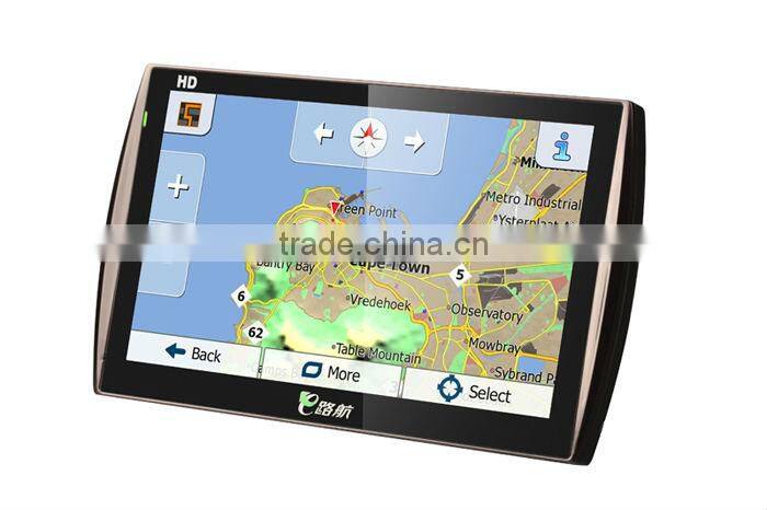 Hot selling!7inch HD GPS navigation system with DVR,800MHz AVIN Port, dual core(D7)