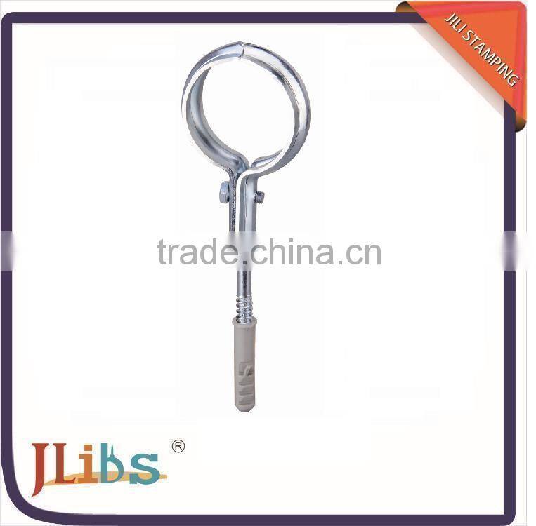 F Welded clamps with screw and plastic anchor