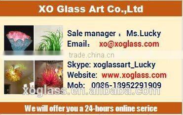 Decoration glass art handcraft lighting chandelier ceiling lighting