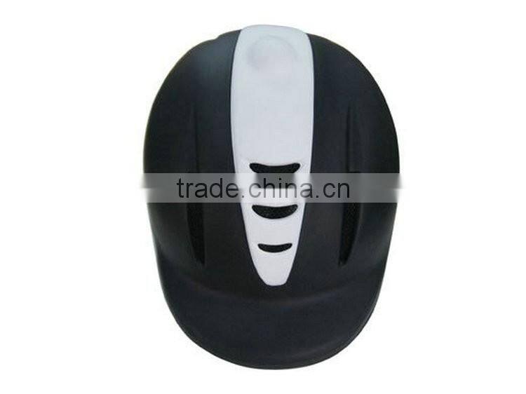 Black and White colored Horseback Riding Helmet For All Ages